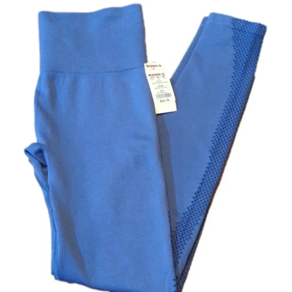 Tek Gear women's Medium Blue leggings - Picture 1 of 10